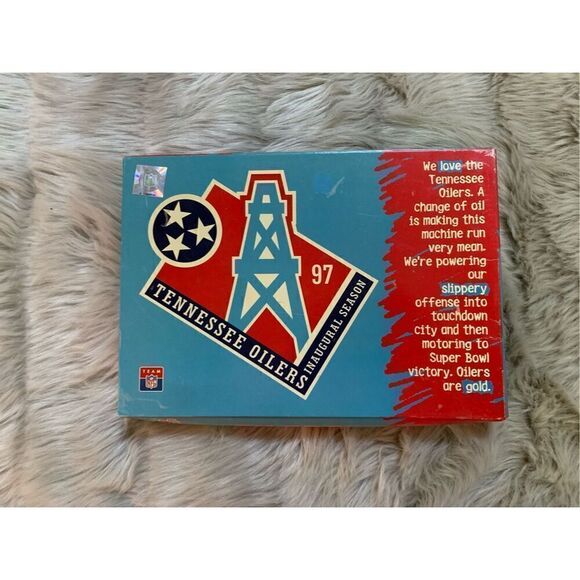 RARE 1997 TENNESSEE OILERS TEAM BODYCARE GIFT PACK BRAND NEW SEALED IN THE BOX - Picture 1 of 9